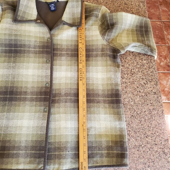 Used women's XL 100% cotton Denim & Co. jacket - Picture 2 of 5